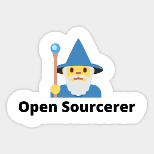 Open Sourcerer Sticker